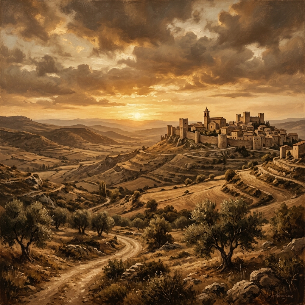 Paisaje histórico español